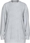 Selected Femme Slfgia Yrsa LS Crew Neck Sweat Noos Kvinde Grå Sweatshi...