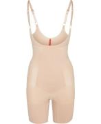 Spanx Oncore Openbust Mid-thigh Bodysuit Shapewear Str L - Nylon hos M...