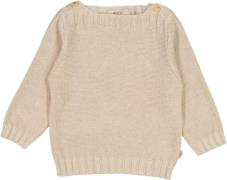 Wheat Strik Pullover Mingo Str 2 år / 92 cm - Fossil Strik Bomuld hos ...