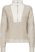 Esprit Structured Troy Kvinde Off White 4 Rullekraver Str L - hos Maga...