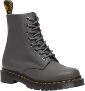 Dr. Martens 1460 Pascal Gunmetal Virginia Kvinde Gunmetal Snørestøvler...