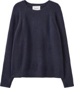 Sofie Schnoor Knit Str 10 år / 140 cm - Dark Blue Strik hos Magasin