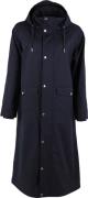 Danefæ Danegarden Raincoat Dark Navy Kvinde Dark Navy Regnjakker Str L...