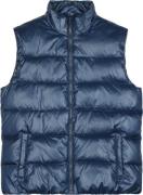 7 Days Active Light Puffer Vest Kvinde 333 Pageant Blue Veste Str L - ...