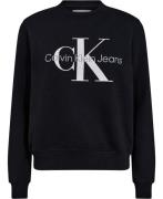 Calvin Klein Sweatshirt With Monologo Kvinde Beh Sweatshirts Str L - B...