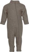 Mikk-Line Wool Baby Suit Str 92 - Melange Denver Køredragter Uld hos M...