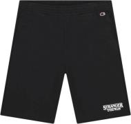 Champion Bermuda Shorts Mand Black Casual Shorts Str L - Bomuld hos Ma...