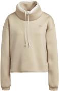 adidas Funnel Neck Sweater Kvinde Beige Hættetrøjer Str 40 - Polyester...