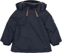 Mikk-Line Nylon Baby Jacket Solid Str 98 Nylon - Blue Nights Vinterjak...