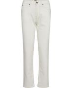 Lee Carol Concrete_White Kvinde White Jeans Straight Fit Str 27/31 - B...