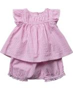 Polo Ralph Lauren Striped Seersucker Top & Bloomer Set Str 12 mdr / 74...