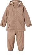 Lil' Atelier Nmfladry10 PAD Rain SET AOP FO LIL Str 92 - Beaver Fur Re...