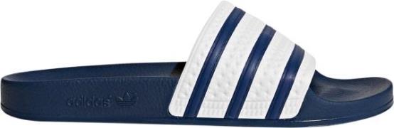 adidas Adilette Badesandaler Mand Blå Sandaler & Badesko Str 46 - hos ...