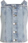 Calvin Klein Powder Blue Strap Denim TOP Str 12 år Denim - 1aa Toppe h...