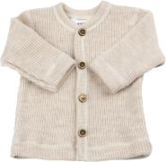 Joha Cardigan Str 9-12 mdr / 80 - Creme Cardigans Merino hos Magasin