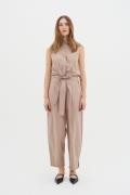 InWear Ronyaiw Jumpsuit Kvinde Mocha Grey Buksedragter Regular Fit Str...