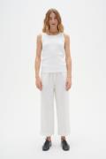 InWear Drizaiw Culotte Kvinde Pure White Hørbukser Casual Fit Str 36 -...