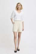 Fransa Frjuna SHO 1 Kvinde Birch Melange Casual Shorts Str L - hos Mag...