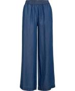 Magasin Doreen 2S Kvinde Denim Blue Flared Jeans Str L