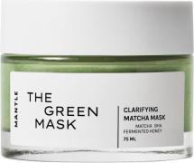 MANTLE The Green Mask Clarifying + Nondrying Matcha Mask 75 ml - Ansig...