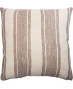 Magasin Stripe/taupe, Pyntepude 48x48 CM Beige & Brun Pyntepuder