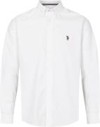 U.S. Polo Assn. Uspa Shirt Armin Men Mand 11-0601tcx White Langærmede ...