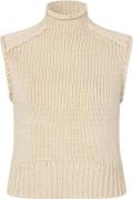 Modström Felipemd Vest Kvinde Summer Sand Sweaters Str L - hos Magasin