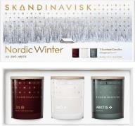 Skandinavisk Nordic Winter Seasonal Giftset 65g x 3 Kvindeduft 65gx3 -...