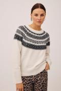 Magasin Cindi 2 RWS Wool Kvinde Cream Sweaters Str L Uld