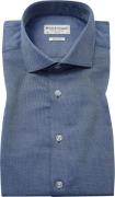 Bruun & Stengade BS Rubio Slim Fit Shirt Mand Blue Langærmede Skjorter...