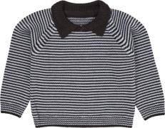 Copenhagen Colors Merino Striped Blouse W. Collar Str 128 Merino - Dk ...