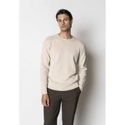 Clean Cut Copenhagen Oscar Knit Mand Ecru Melange Cardigans Str L - ho...