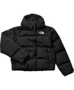 The North Face G North Down Hooded Jacket TNF Blac Str L - Sort Vinter...