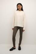 Karen by Simonsen Debbiekb Oneck Kvinde Egret Sweaters Str L - hos Mag...