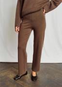 Bruun & Stengade BS Scarlett Pants Kvinde Brown Bukser Med Lige Ben St...