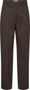 Bruun & Stengade BS Vespera Pants Kvinde Brown Bukser Med Lige Ben Str...