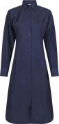 Neo Noir Fredericka C Poplin Dress Kvinde Navy Midi Kjoler Str 40 - ho...