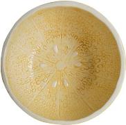 BYON Bowl Lemon S Yellow Str ø13x6cm - Serveringsfade hos Magasin