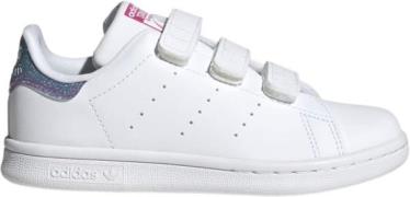 adidas Stan Smith cf Kids Ftwwht/ftwwht/cblack Sneakers Str 29 - Gummi...