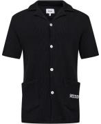 Nikben NB Waffle Havana Shirt Black Mand Sort Kortærmede Skjorter Str ...