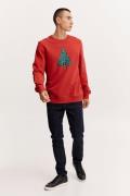 Blend Sweatshirt Christmas Mand Mars Red Sweatshirts Regular Fit Str L...