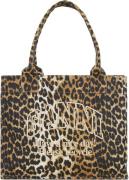 Ganni Large Easy Shopper Print ONE SIZE - Skuldertasker hos Magasin