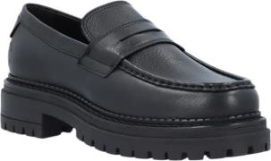 Cashott Cashannah Loafer Leather Kvinde Black Loafers Str 40 - hos Mag...