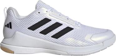 adidas Novaflight 2 Håndboldsko Mand Hvid Indendørssko Str 42 - hos Ma...