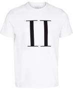 Les Deux Encore Tshirt Mand Hvid Kortærmede T-shirts Slim Fit Str S - ...