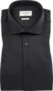 Bruun & Stengade BS Miles Slim Fit Shirt Mand Sort Langærmede Skjorter...