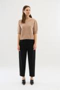 Karen by Simonsen Kbnoabelle Plain Pullover Kvinde Walnut Kortærmet St...