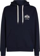 Tommy Hilfiger Hilfiger Small Crest Hoody Mand Desert Sky Hoodies Str ...