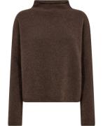 Filippa K Mika Yak Funnelneck Sweater Kvinde Driftwood Sweaters Str L ...