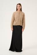 Karen by Simonsen Kbzelda Cardigan Kvinde Walnut Melange Cardigans Cla...